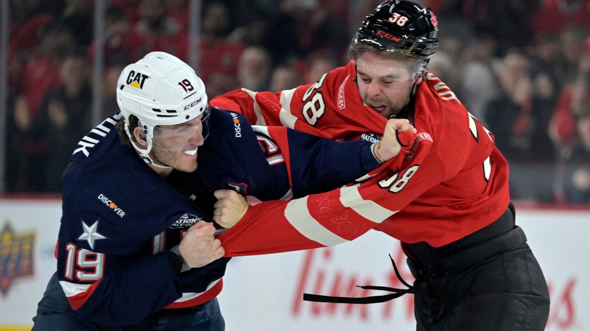 Canadian Fans Boo American National Anthem, Get Beat in 3 Fights in 9 Seconds, Lose Match [WATCH]