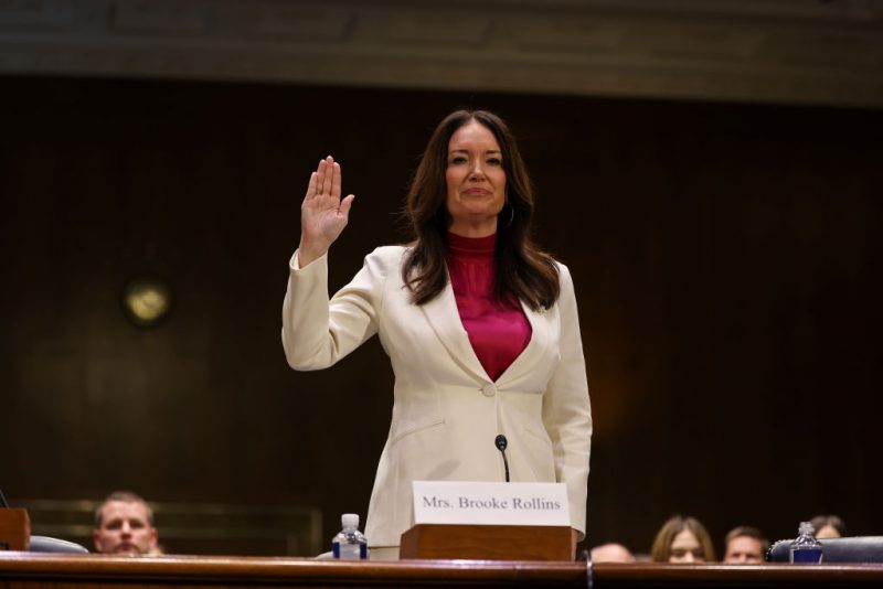 Senate Confirms Brooke Rollins As New Agriculture Secretary