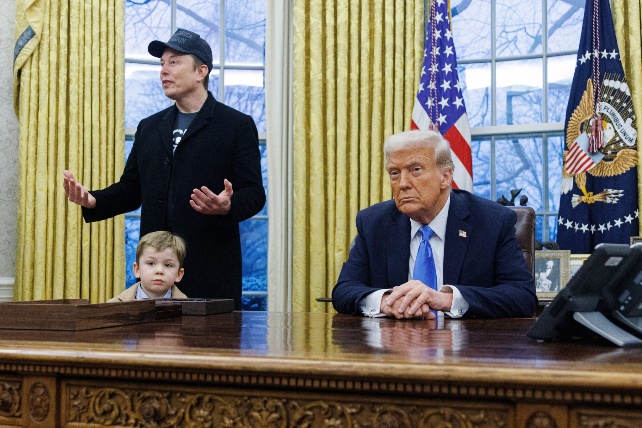 Trump admits he doesn’t know why Elon Musk met with India’s Modi—but claims the DOGE boss is on a leash