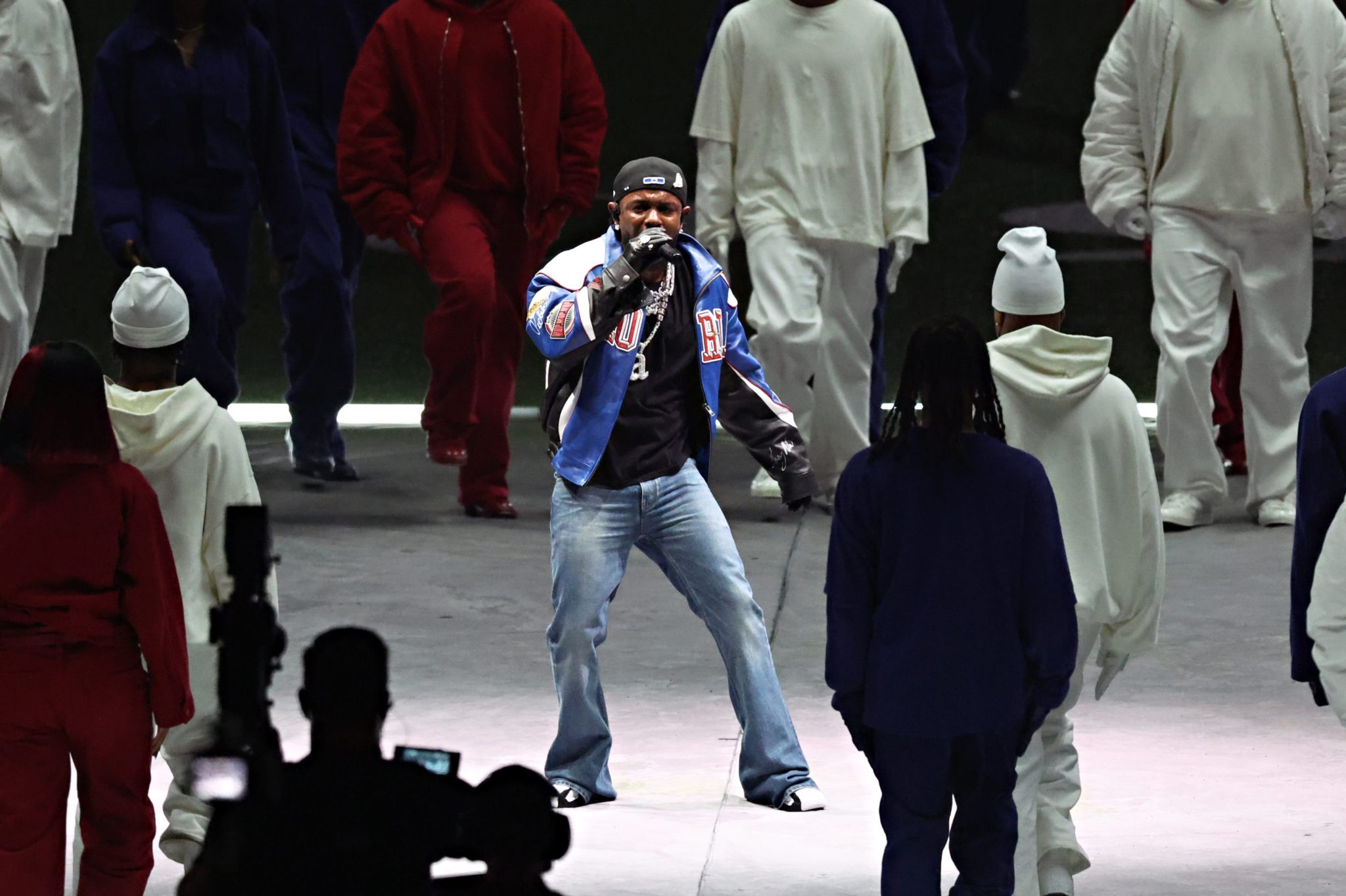 Why a performer at Kendrick Lamar’s Super Bowl halftime show unfurled a flag mentioning Sudan and Gaza