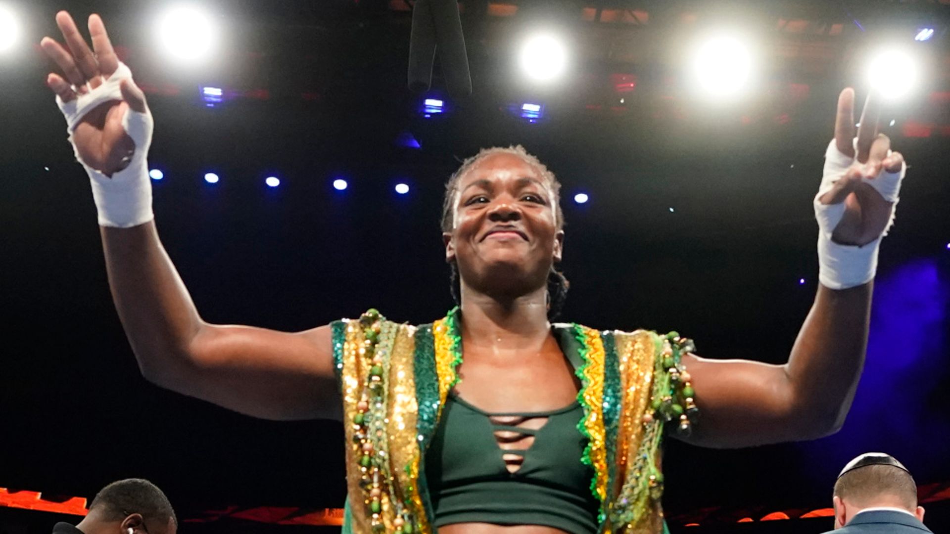 'Picasso masterpiece' Shields wants Marshall rematch at heavyweight