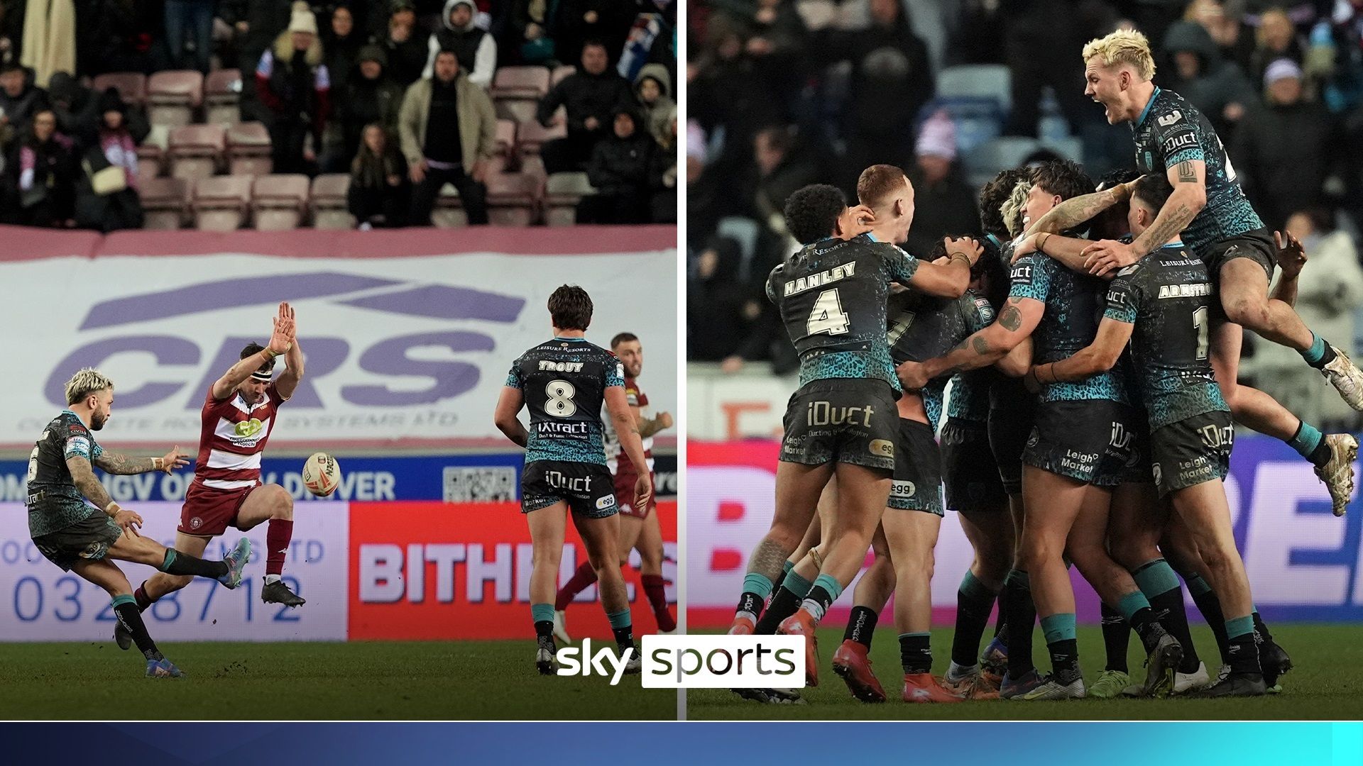 'What a moment!' | O'Brien kicks Leigh to golden-point win with dramatic drop goal