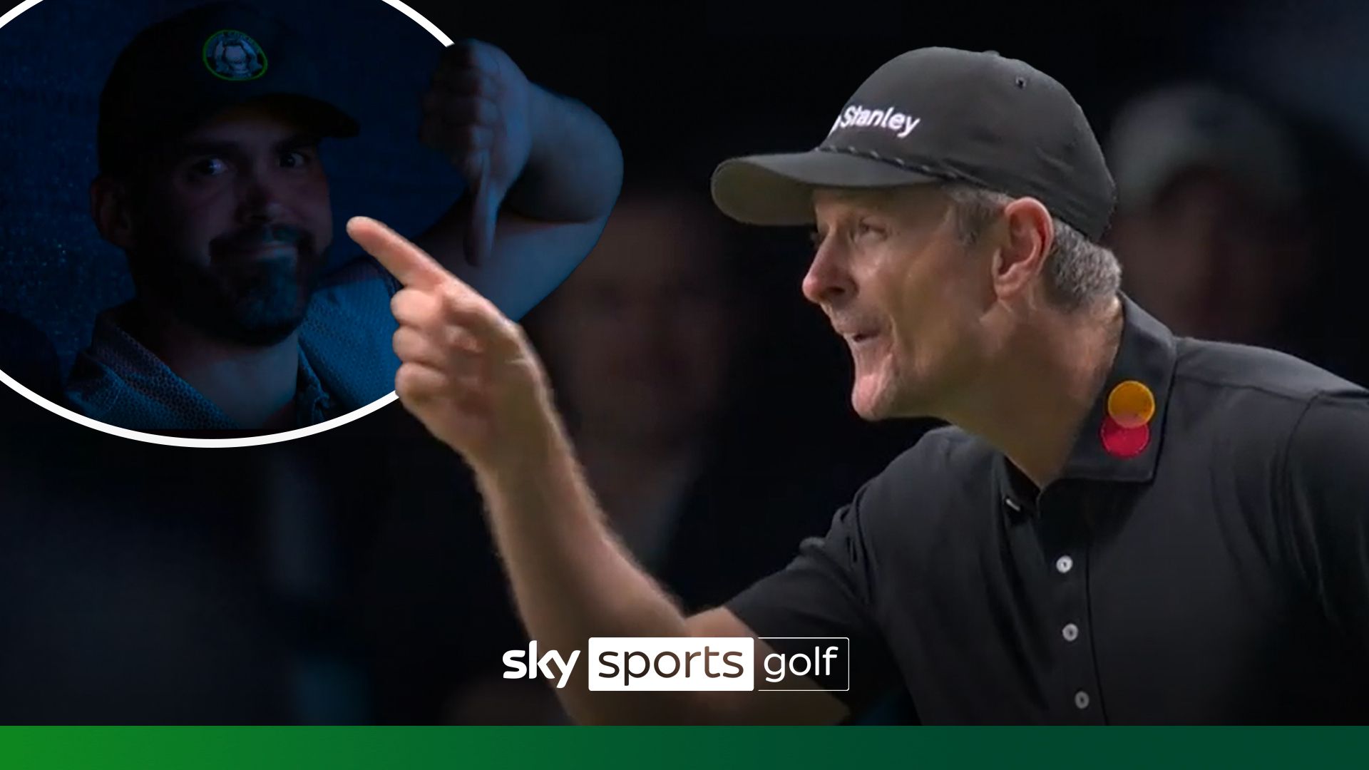 'I can't hear you!' | Rose silences heckler in the crowd!