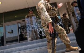 Trump Calls Up the Marines. Democracy Is in Danger.
