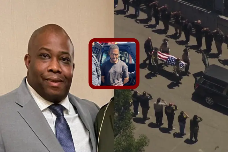 Calif.: Procession held for parole officer who was fatally shot, suspect identified 