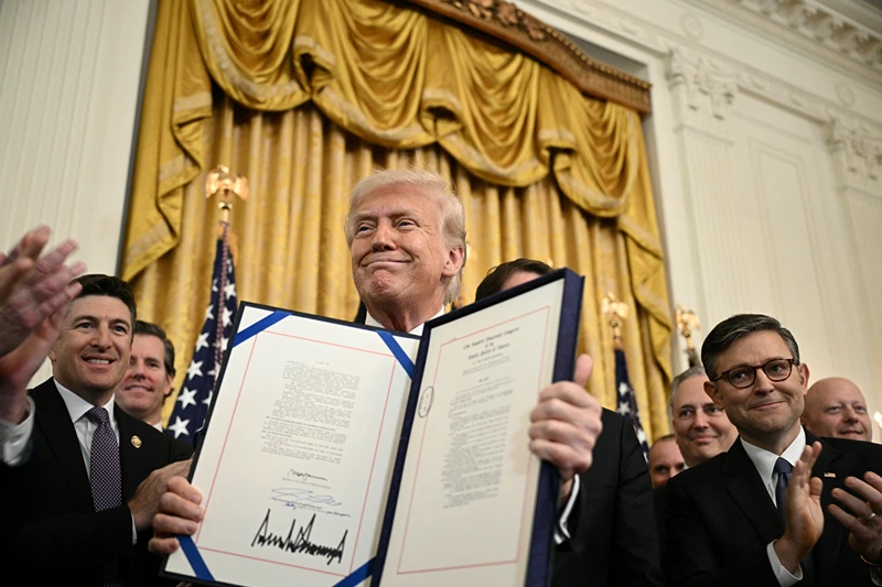 Trump signs ‘GENIUS Act’ into law, calling it the ‘greatest revolution in financial technology’